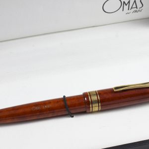 OMAS A.M. 87 Briarwood Ballpoint Pen